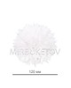 Хризантема белая на ножке, диаметр хризантемы 120 мм, M029