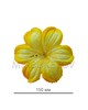 Пресс цветок гербера лимонная атлас E3