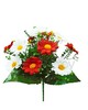 Штучні квіти Букет Ромашки двоколірної, 13 голів, 350 мм
