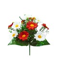 Штучні квіти Букет Ромашки двоколірної, 13 голів, 350 мм