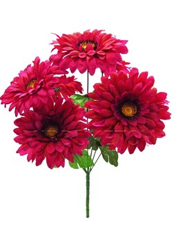 Штучні квіти Букет Гербери, 7 голів, 460 мм