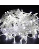 Гирлянда LED белая 100-500 ламп на прозрачном проводе