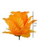 Штучні квіти Троянди бутон Гігант, атлас, 100 мм