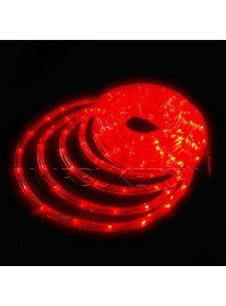 Гирлянда дюралайт LED, красная, 10 м
