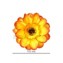 Искусственные цветы Ромашка разноцветная, атлас, 105 мм