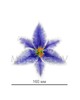 Лилия фиолетовая атласная 160 мм