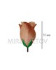 Штучні квіти Троянда-бутон шовк, 70 мм, SALE Розпродаж