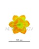 Штучні Прес квіти із зеленою тичинкою Нарцис, 105 мм