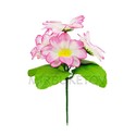 Штучні квіти Бордюрний букет Лотоса, 5 голів, мікс, 250 мм