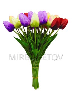Штучні квіти Тюльпан на стеблі, 490 мм