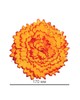 Штучні квіти Жоржина гігант, шовк, 170 мм
