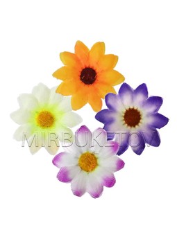 Штучні квіти Ромашка "Гострі пелюстки", шовк, 40 мм