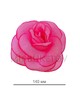 Искусственные цветы Роза открытая, шелк, 140 мм