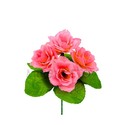 Искусственные цветы Бордюрный Букет Розы, 5 голов, микс, 200 мм