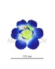Искусственные Пресс цветы с тычинкой-бусинкой круглая Мальва, 120 мм
