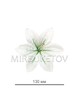 Штучні Прес квіти Орхідея, атлас, 130 мм