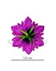 Пресс Лилия резная с тычинкой, фиолетовая, 125 мм, A103