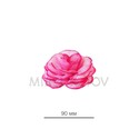 Искусственные цветы Роза открытая, шелк, 90 мм