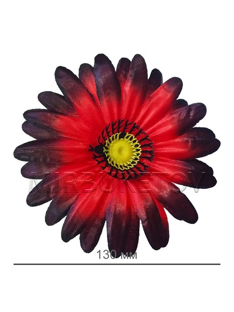 Искусственные цветы Ромашки, атлас, 130 мм