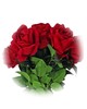 Штучні квіти Преміум Троянда на ніжці, оксамит, 700 мм