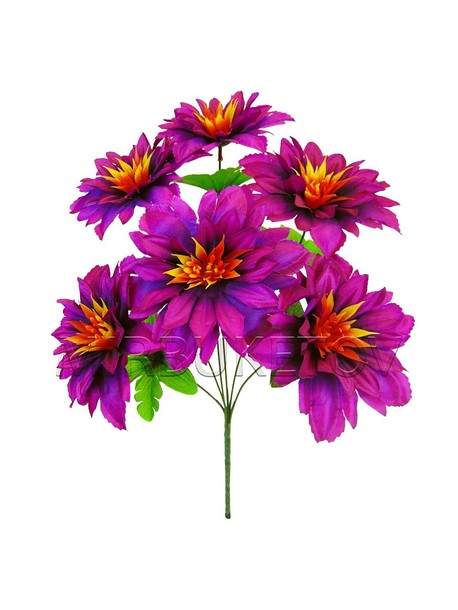 Искусственные цветы Букет Пион китайский, 6 голов, 430 мм