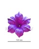 Искусственный пресс-цветок без тычинки Мальва, 120 мм, A001