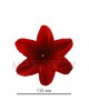 Искусственный пресс-цветок без тычинки Лилия, 130 мм, A002