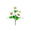 Штучні квіти Букет білої Ромашки, 6 голів, 360 мм