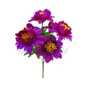 Искусственные цветы Букет Кувшинки двойной, 7 голов, 500 мм