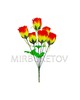 Искусственные цветы Букет Розы "Одесса", 6 голов, 390 мм