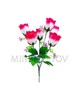 Искусственные цветы Букет Розы "Киев", 6 голов, 390 мм