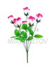 Искусственные цветы Букет Розы "Запорожье", 6 голов, 470 мм