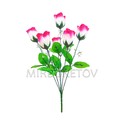 Искусственные цветы Букет Розы "Запорожье", 6 голов, 470 мм