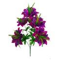Искусственные цветы Букет Нарцисса (Пион китайский), 6 голов, 490 мм