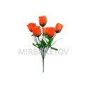 Искусственные цветы Букет Розы "Хмельницкий", 6 голов, 390 мм