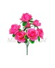 Искусственные цветы Букет Роз, 7 голов, 380 мм