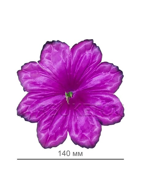 Искусственные Пресс цветы с тычинкой Колокольчик, атлас, 140 мм
