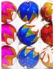 Новогодние шары "Зимняя звезда", колба 3 шара, 100мм, 626A