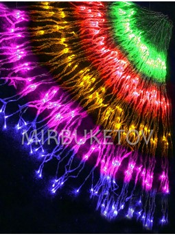 Гирлянда-водопад LED разноцветная, 560 ламп, 3x2 м, WL560ML32-T