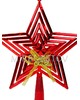 Верхушка на елку "Звезда Merry Christmas", 235 мм, XQj128