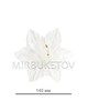Пресс-цветок со вставкой Орхидея, атлас, 140 мм, E15+