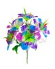 Искусственные цветы Букет Нарцисс резной, 6 голов, 400 мм