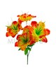 Штучні квіти Букет Нарцис різьблений, 6 голів, 400 мм