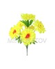 Штучні квіти Букет Хризантеми, 6 голів, 370 мм