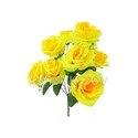 Искусственные цветы Букет Роз, 9 голов, 440 мм