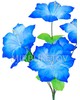 Штучні квіти Букет Мальви, 6 голів, 340 мм