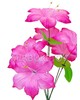 Штучні квіти Букет Мальви, 6 голів, 340 мм