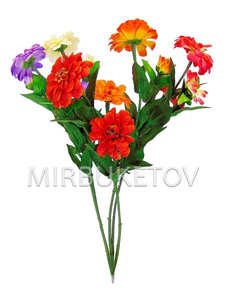 Искусственные цветы Премиум Гербера на ножке, 640 мм