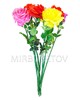 Искусственные цветы Премиум Роза на ножке, 670 мм