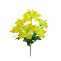 Искусственные цветы Букет Нарциссов, 6 голов, 360 мм